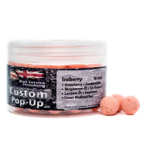 Bait Service Straubing - Custom Pop Ups Isoberry - 16  mm