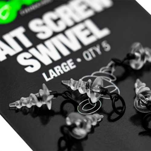 Korda - Bait Screw Swivel Large