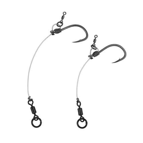 FOX Edges - Stiff Rig Beaked Chod Rigs Standard - 3 Rigs 30 lb - Größe 4 