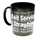 Bait Service Straubing - Keramiktasse schwarz mit Logo