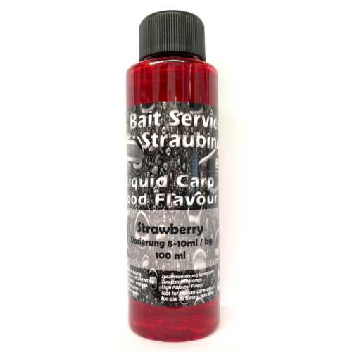 Bait Service Straubing - Flavour - Strawberry - 100 ml,...