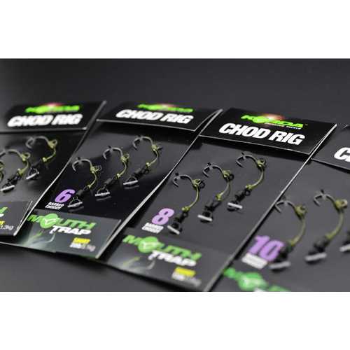 Korda - Chod Rig Short 2,5 cm Barbed Gr&ouml;&szlig;e 4,...