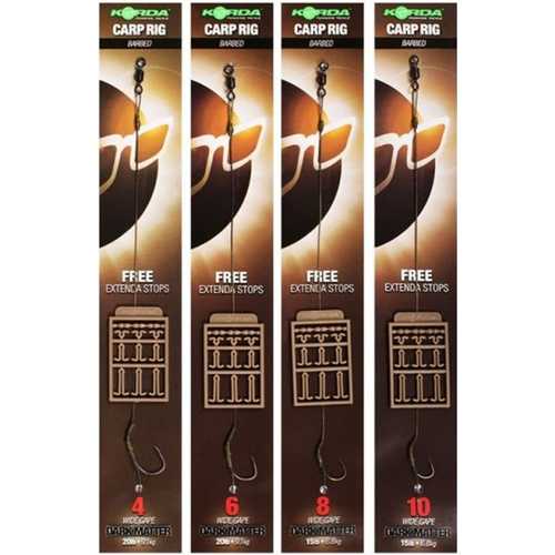 Korda - Dark Matter Carp Rig Barbed Gr. 2, 4, 6, 8 und 10