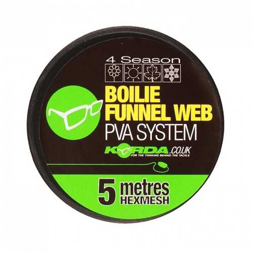Korda - Boilie Funnel Web Hexmesh Refill 5 m und 20 m