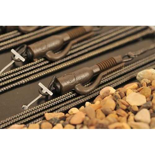 Korda Leadcore Leader Hybrid Lead Clip 1 m Gravel Brown...