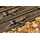 Korda Leadcore Leader Hybrid Lead Clip 1 m Gravel Brown und Weed/Silt
