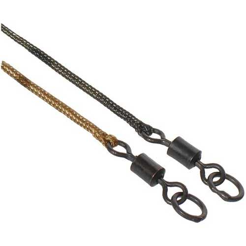Korda Leadcore Leader Ring Swivel 1 m Gravel Brown und...