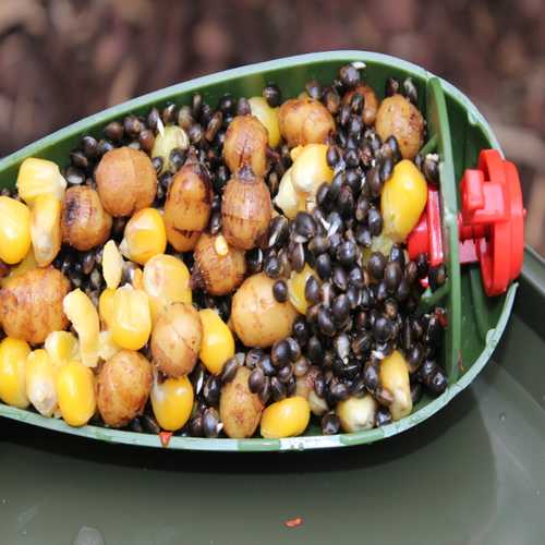 Bait Service Straubing - Prepared Flavoured Hanf Tigers Mais Mix - 5 Kg