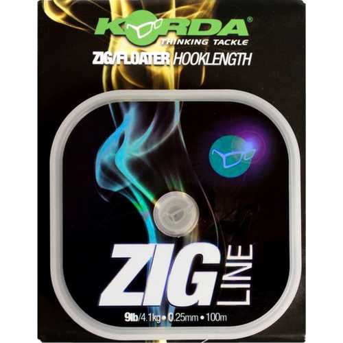 Korda - Zig Line - 7 lb, 9 lb und 11 lb