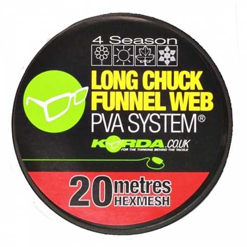 Korda - Longchuck Funnel Web Hexmesh Refill 5 m und 20 m