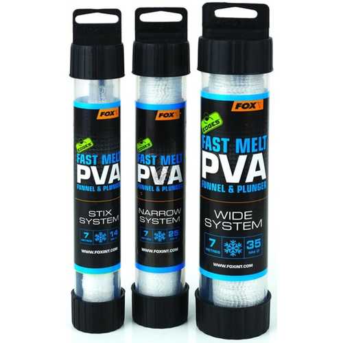 FOX Edges - PVA Fast Melt PVA Funnel &amp; Plunger 7...
