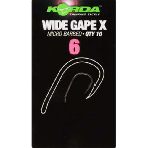 Korda - Wide Gape X Größe 2, 4, 6, 8 und 10