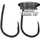 Gardner Covert Dark Wide Gape Talon Tip Hook Gr. 2, 4, 6 und 8