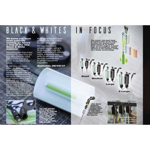 Korda - Black &amp; Whites Bobbins / H&auml;nger