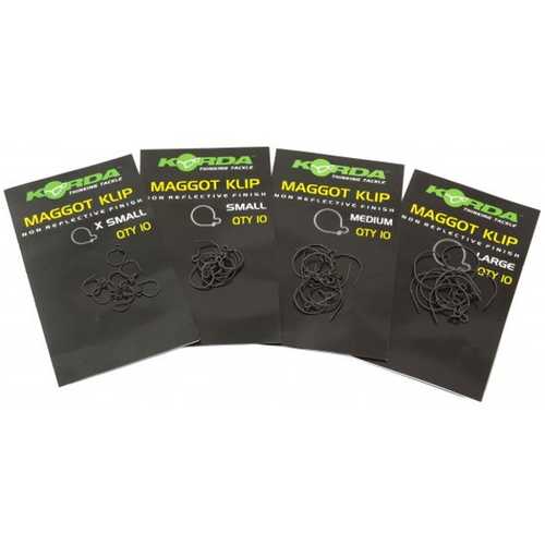 Korda - Maggot Klip - XS, S, M und L