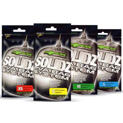 Korda - Solidz PVA Bags XS, S, M und L