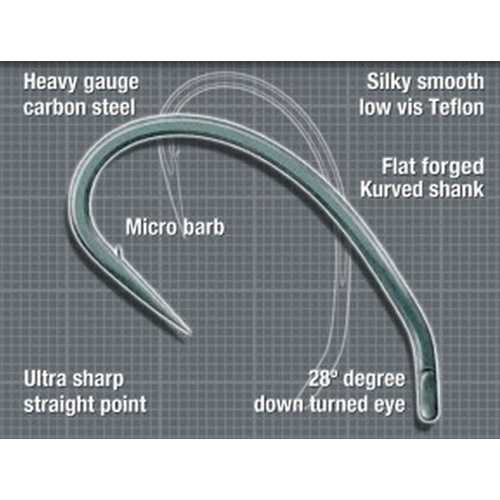 Korda - Kurv Shank Größe 2, 4, 6, 8 und 10