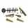 Solar Safety Leadclip Kits inkl. Tail Rubbers 5 Stück