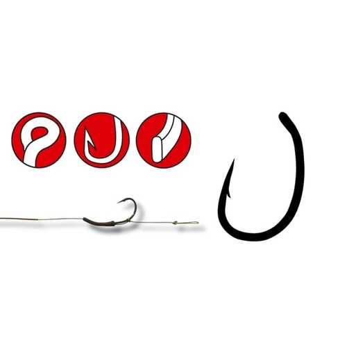 Gamakatsu G-Carp Super Rig Hook 10 St&uuml;ck - Size 8