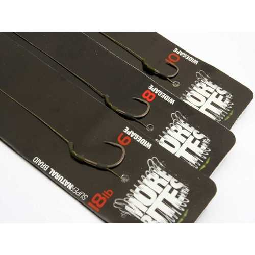 Korda Soft Braid Carp Rig Wide Gape X Super Natural 25lb...