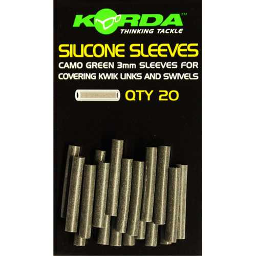 Korda Silicone Sleeves Green