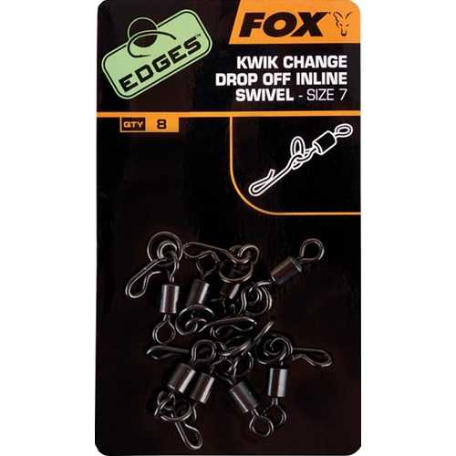 FOX Edges - Kwik Change Drop Off Inline Swivel Size 7