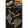 FOX Edges - Slik Lead Clip Tail Rubbers Trans Khaki Size 10