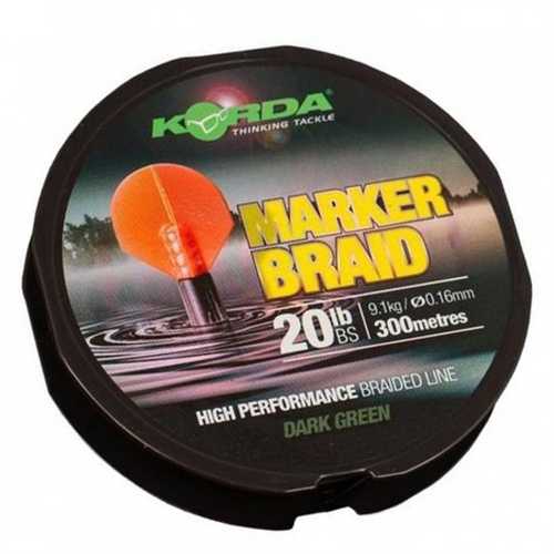 Korda - Marker Braid geflochtene Schnur 20lb - 300 m